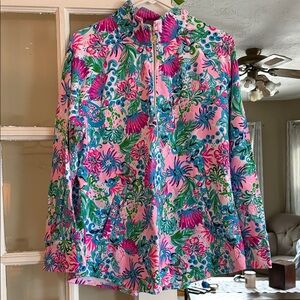Lilly Pulitzer Floral Women's Jacket - Pink and Green